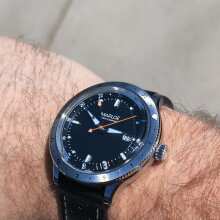 Review Image - GMT - Night Black Perforated Leather