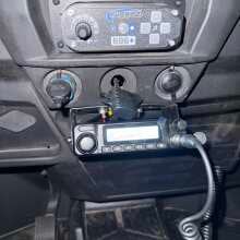 Review Image - Radio Kit Plus - M1 RACE SERIES - High Power Waterproof Business Band Mobile Radio Kit with External Speaker