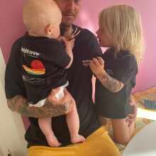 Review Image - Children's Hemp T-Shirt - Midnight Crew 3-4Y