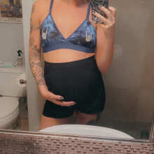 Review Image - BeChill™ Vet Cemetery Glowing Bralette M