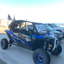 Review Image - Radio Kit - Rugged M1 RACE SERIES Waterproof Mobile with Antenna - Digital and Analog