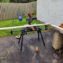 Przejrzyj obraz - Evolution R255SMS+ 255mm Sliding Compound Mitre Saw With TCT Multi-Material Cutting Blade 230V