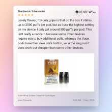 Vuse Intense Creamy Tobacco Pods | ET UK Vuse Intense Creamy Tobacco Pods | ET UK
