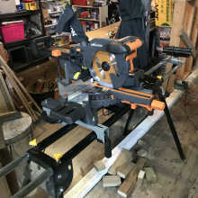 Przejrzyj obraz - Evolution R255SMS+ 255mm Sliding Compound Mitre Saw With TCT Multi-Material Cutting Blade 230V