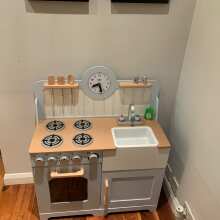 Tidlo Country Wooden Play Kitchen Scandiborn