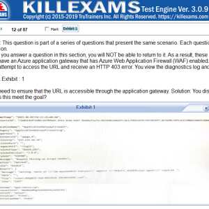 Killexams.com 1 star review on 17th February 2023
