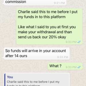 fxbitcointrade.com 1 star review on 17th June 2021