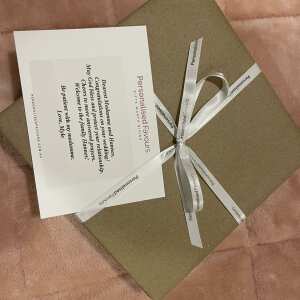 Personalised Favours NZ 5 star review on 6th May 2023