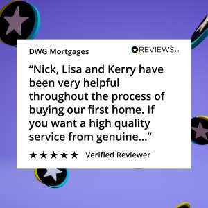 DWG Mortgages 5 star review on 14th May 2021