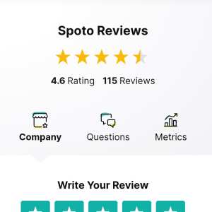 Spoto 5 star review on 24th April 2024