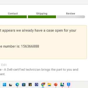 Dell 1 star review on 6th December 2022