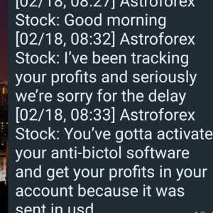 astrofx.info 1 star review on 19th February 2024