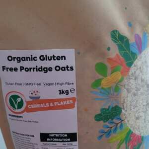 Wholefood Earth Oatmeal Fine Stabilised 3 Kg | GMO Free | High Fibre