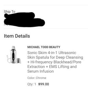 Ulta Beauty 1 star review on 29th August 2021