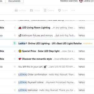 ledkia 1 star review on 15th March 2021