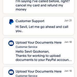 Paypal 1 star review on 10th February 2024