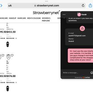 Strawberry net 1 star review on 5th December 2023