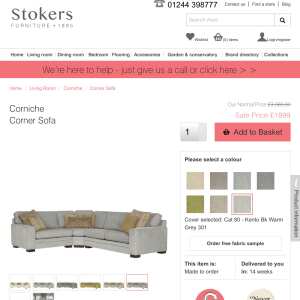 Stokers Fine Furniture 1 star review on 27th March 2021