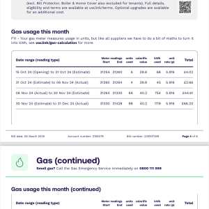 Utility Warehouse 1 star review on 14th March 2025