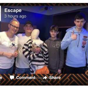 Escape London 5 star review on 30th April 2023
