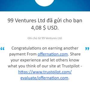 OfferNation.com 5 star review on 10th June 2021