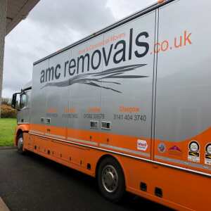 AMC Removals 5 star review on 5th November 2020