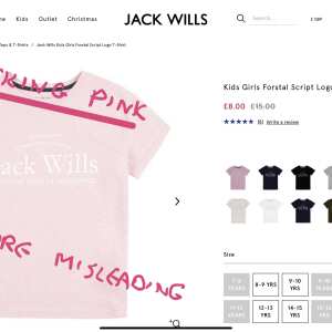 Jack Wills 1 star review on 6th November 2022