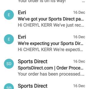 Sports Direct 1 star review on 21st December 2022