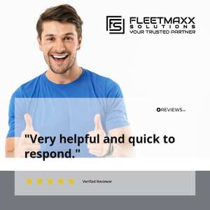 Fleetmaxx Solutions 5 star review on 23rd April 2024