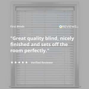 First Blinds 5 star review on 20th February 2023