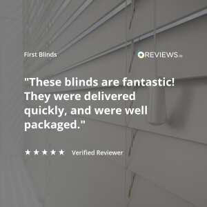 First Blinds 5 star review on 21st February 2023