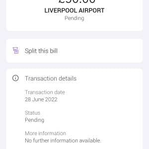Liverpool Airport Parking 1 star review on 29th June 2022