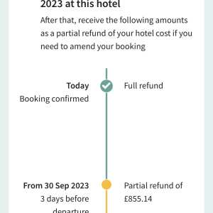 Thomas Cook 1 star review on 4th October 2022