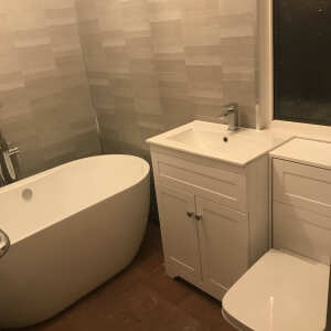 DBS Bathrooms 5 star review on 15th April 2022