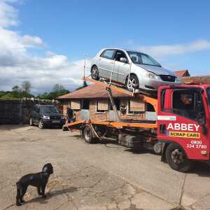 Abbey Scrap Cars 5 star review on 12th May 2022