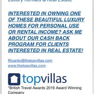 Top Villas 1 star review on 10th January 2018