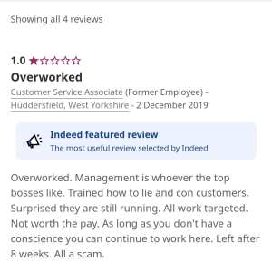 tastecard 1 star review on 6th July 2023