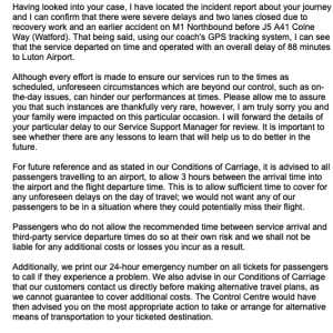 National Express 1 star review on 24th April 2024