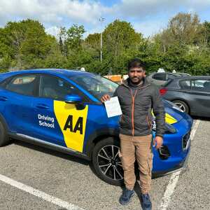 The AA Driving School 5 star review on 26th April 2024