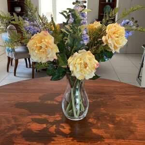 Review Image - Artificial Blue Delphinium Single Stem