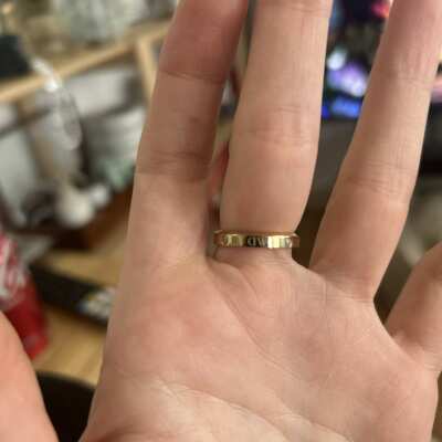 Review Image - Classic Lumine Ring Gold Gold / 52