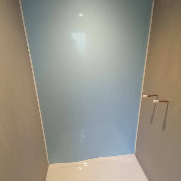 White PVC Hygienic Wall Cladding 2440 x 1220 Sheet 8ft x 4ft Panel Hotel  Food mm