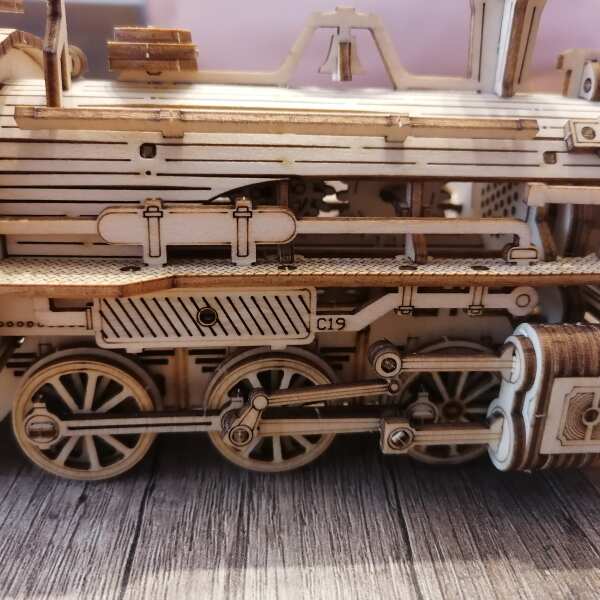 Maquette en bois Steam express ROKR - Puzzle 3D - Achat & prix