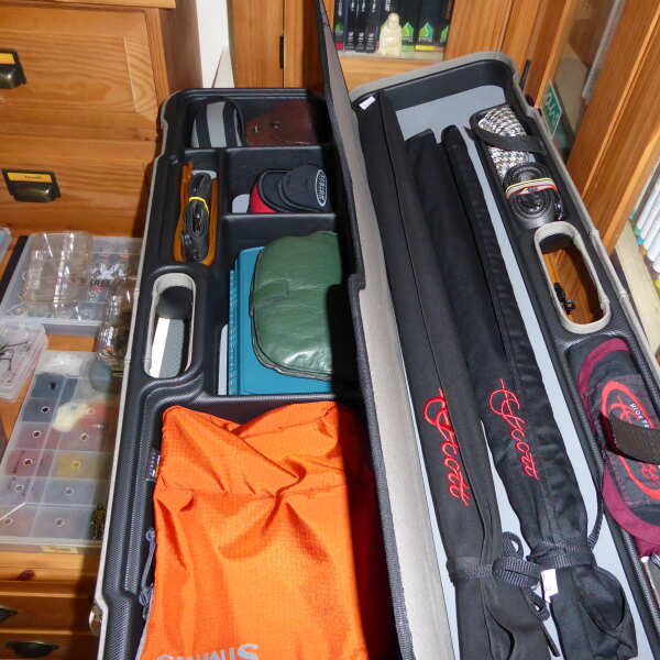 Details about   GPS Fly Rod and Reel Travel Case 