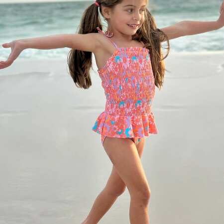 最大80％OFF - 『在庫ロス売買マーケット』 Peplum Swimsuit Piece One Bodice Smocked 水着・ラッシュガード