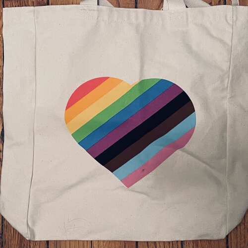 Rainbow Shopping Bag review photo