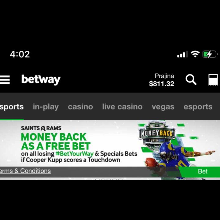 Betway 1 star review on 29th December 2023