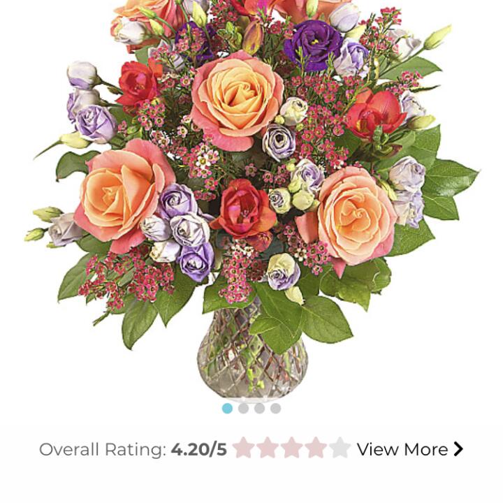 Serenata Flowers 2 star review on 25th July 2020