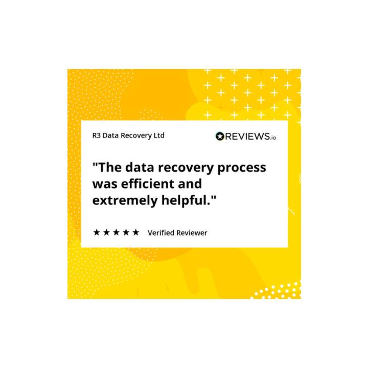 R3 Data Recovery Ltd 5 star review on 2nd June 2021