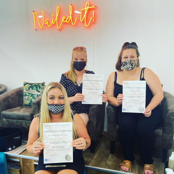 Bristol Nail and Beauty Training School 5 star review on 23rd July 2021